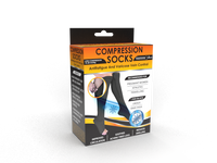 Compression Socks with Cooling Effect