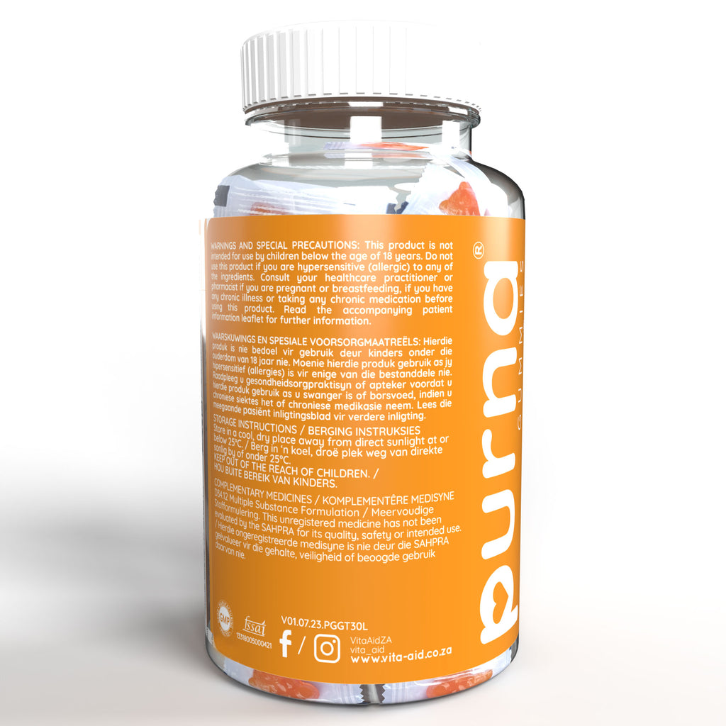 Purna Glutathione Gummies 30s Vita-Aid Purna Glutathione Gummies 30s Vita-Aid