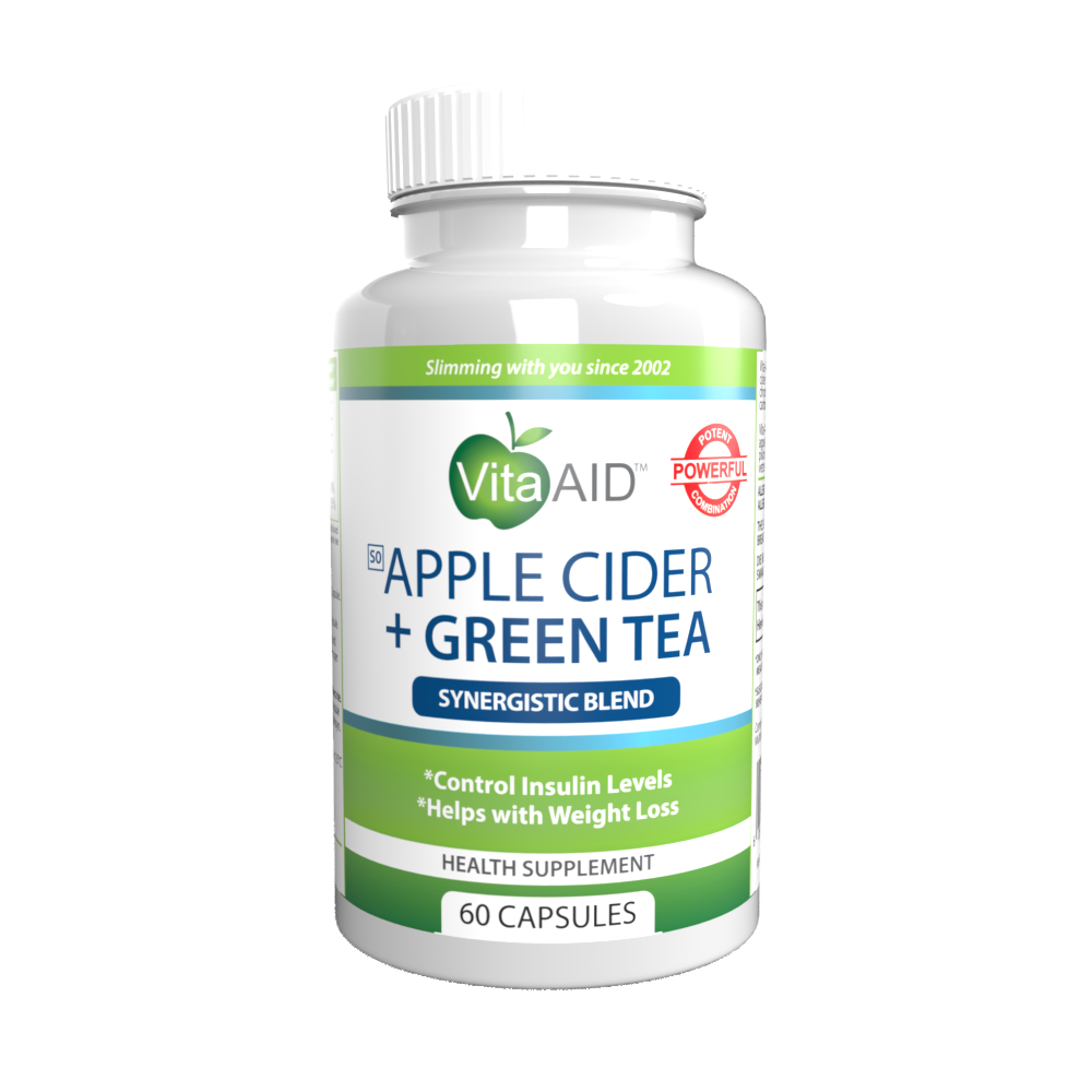 Vita-Aid™ Apple Cider + Green Tea 60s