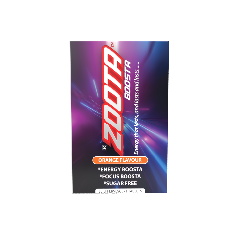 Zoota® Boosta Effervescent Tablets Orange 20s