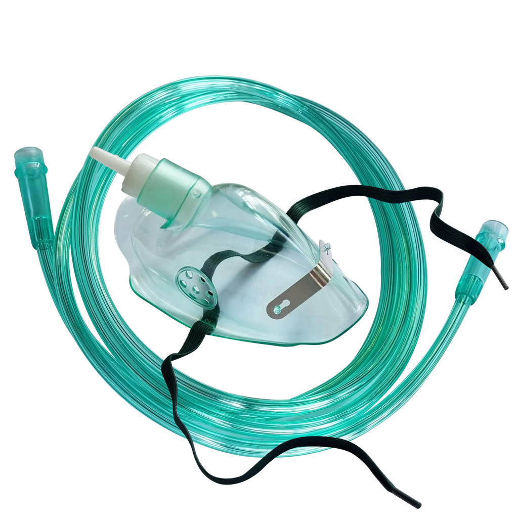 Protect & Shield™ Oxygen Mask and Tubing - Adult