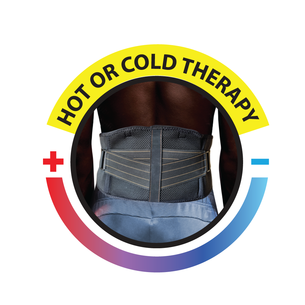 HOT SHAPERS™ Hot & Cold Back Support Belt