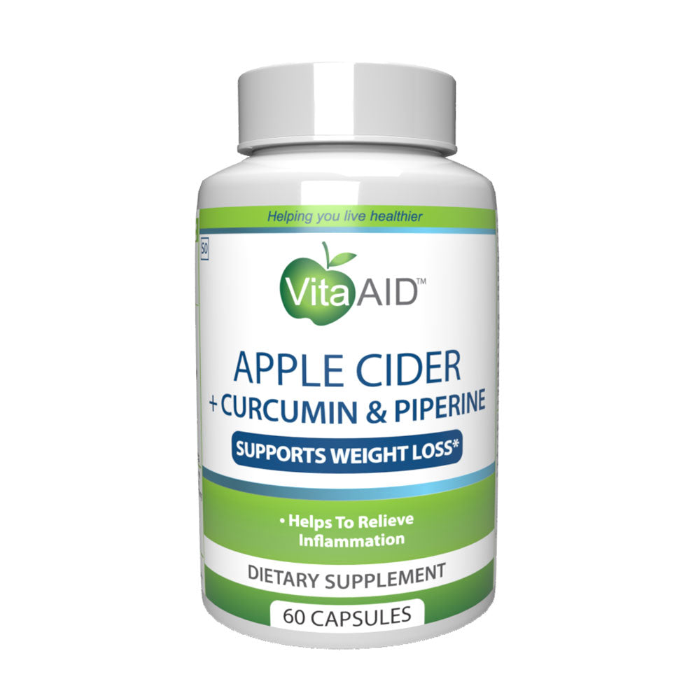Vita-Aid™ Apple Cider + Curcumin & Piperine 60s